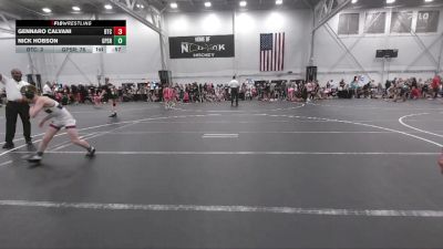 98 lbs Round 2 (6 Team) - Gennaro Calvani, Botetourt TC vs Nick Hobson, GPS Red