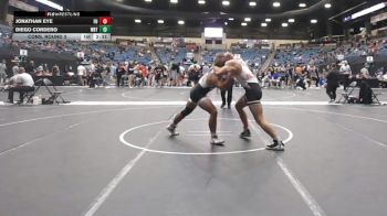 197 lbs Cons. Round 3 - Diego Cordero, Wayland Baptist (Texas) vs Jonathan Eye, Friends University