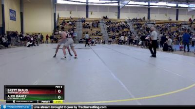 165 lbs Cons. Round 3 - Brett Skaug, Wisconsin-La Crosse vs Alex Ibanez, Southwest State