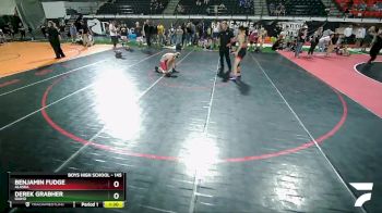 145 lbs Cons. Round 2 - Derek Grabher, Idaho vs Benjamin Fudge, Alaska