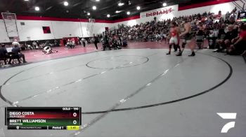 190 lbs Semifinal - Diego Costa, Palm Desert vs Brett Williamson, Moorpark