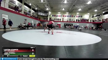 285 lbs Champ. Round 3 - Jake Powell, Wheeling vs Layton Schmick, East Stroudsburg