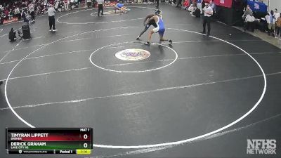 3A 150 lbs Cons. Round 1 - Derick Graham, Lake City Hs vs Timyran Lippett, Dreher