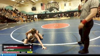 144 lbs Cons. Semi - Mason Daily, Sultan vs Isaiah Copeland, Fife