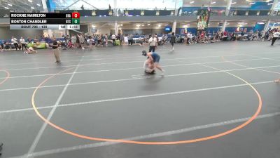 138 lbs Cons. Round 3 - Rockne Hamilton, Unattached vs Boston Chandler, Unattached