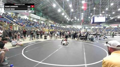 58 lbs Consi Of 8 #2 - Torin Larimore, Dove Creek WC vs Shane Resz, Colorado Hammers
