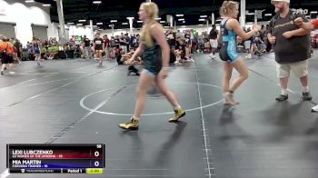 165 lbs Round 3 (8 Team) - Lexi Lubczenko, U2 Women Of The Uprising vs Mia Martin, Cordoba Trained