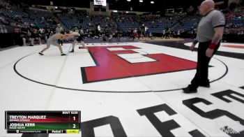 5A - 138 lbs Semifinal - Treyton Marquez, Bonner Springs vs Joshua Kerr, Maize South