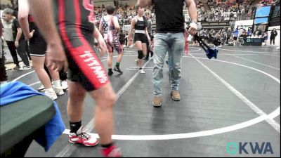 140 lbs Quarterfinal - Michael Critchfield Jr, Nomad vs Colten Partee, Elgin Wrestling