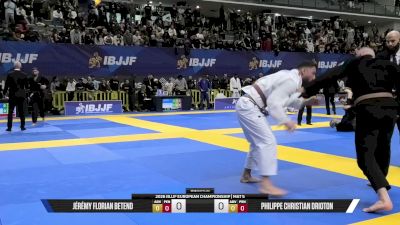 Philippe Christian Drioton vs Jérémy Florian Betend 2026 European Jiu-Jitsu IBJJF Championship
