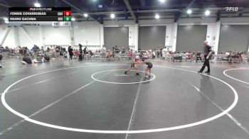 49 lbs Consi Of 4 - J'onnis Covarrubias, Shafter Youth Wrestling vs Keanu Gacuma, Reign WC