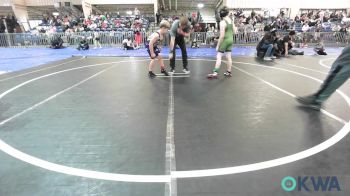 105 lbs Rr Rnd 1 - Levi Crow, Coalgate Wildcat Wrestling Club vs Cord Bethany, Comanche Takedown Club