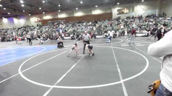 43 lbs Round Of 32 - Eli Ayers, Battle Mountain WC vs Taylor Woodard, Jr Eagles