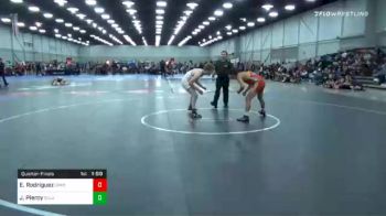 126 lbs Quarterfinal - Elon Rodriguez, Spar vs Jordan Piercy, Culver Mat Club