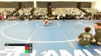 81 lbs Rr Rnd 7 - Nolan O'Connell, Steelhawks WC Red vs Caleb Juvera, Doughboys