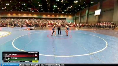 152 lbs Quarterfinal - Jaclyn Daley, McQueen vs Ellah Olson, Carson