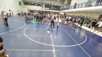 33-35 lbs Round 1 - Harvey McPherson, Juab Wrestling Club vs Evangelina Garcia, Stallions Wrestling Club