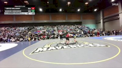 190 lbs Champ. Round 1 - Marcus Ceniceros, Reed vs Bryce Williardt, North Lake