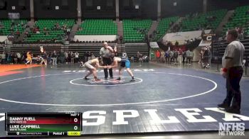182 lbs Cons. Round 3 - Danny Fuell, New Hope HS vs LUKE CAMPBELL, White Plains