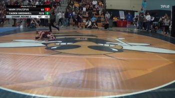 50 lbs Champ. Round 2 - Caiden Greenwell, Pardeeville Boys Club Youth Wr vs Mark Stoltzfus, Northshore