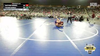 B4A-106 lbs Champ. Round 1 - Tucker Daniels, Bristow vs Matthew Bermea, Clinton