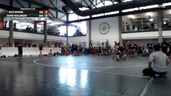 138-148 lbs Cons. Round 2 - Jace Bodine, Petersburg Youth WC vs David Wallinger, Illini Bluffs Kids Wrestling C