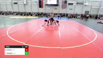 120 lbs Semifinal - Blair Ellison, Element vs Ty Goedert, Meeker