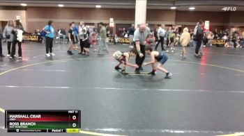 70 lbs Cons. Round 2 - Marshall Cisar, Ares vs Ross Branch, Mat Monstars