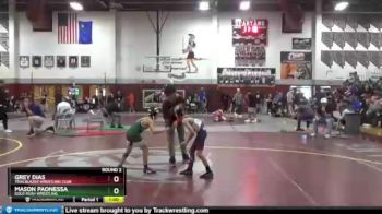 53 lbs Round 2 - Mason Paonessa, Gold Rush Wrestling vs Grey Dias, Trailblazer Wrestling Club