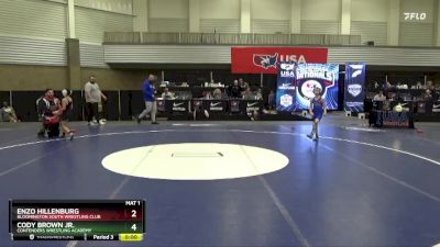 62 lbs 1st Place Match - Levi Gustin, Michigan Grappler Training Center vs Jace Korb, Blue Devils Wrestling Club