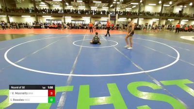 108 lbs Round Of 32 - Vincenzo Mannello, Briarcliff-byram Hills vs Israel Rosales, Middletown