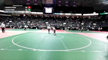95 lbs Quarterfinal - Jacob Puma, DONA vs Mason Pitzen, EMPA