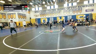 144 Gold Round 2 - Aiden Gomez, Winter Haven vs Cane Smolarsky, Camden County