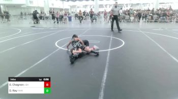 74 lbs Consi Of 4 - Gannon Chagnon, Lights Wrestling Club vs Davian Ray, Trybe