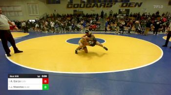 109 lbs Consolation - Anthony Garza, Clovis vs Josiah Maestas, SLAM Academy (NV)