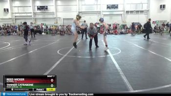 84 lbs Round 2 (10 Team) - Tanner Catrabone, Team Gotcha vs Reed Wicker, Olympia