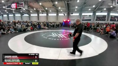 55 lbs 1st Place Match - Boone Knochel, Apex Grappling Academy vs Jagger Hood, 512 Outlaw Wrestling