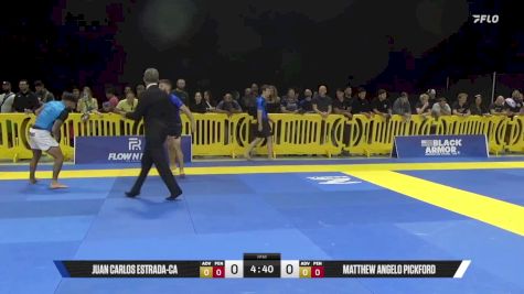 Matthew Angelo Pickford vs Juan Carlos Estrada-Carvajal 2025 Pan IBJJF Jiu-Jitsu No-Gi Championship