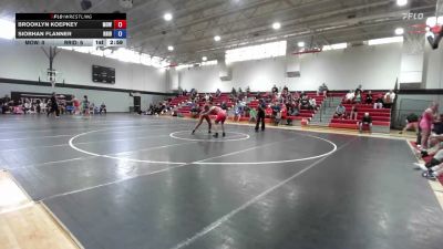 170 lbs Round 3 (12 Team) - Brooklyn Koepkey, MoWest Fire Dragons vs Siobhan Flanner, Rough Riders