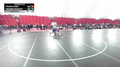 16U Boys - 165 lbs Quarters - Dylan La Kosh, Wisconsin vs Deandre Swancutt, Minnesota