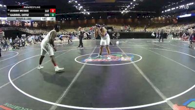 285 lbs Cons. Round 4 - Gabriel Ortiz, Southwest Miami vs Josiah McGee, Eastside