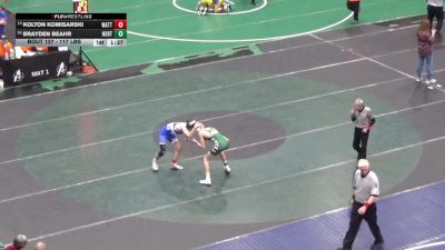 117 lbs Round Of 64 - Kolton Komisarski, Wattsburg vs Brayden Beahr, North Star