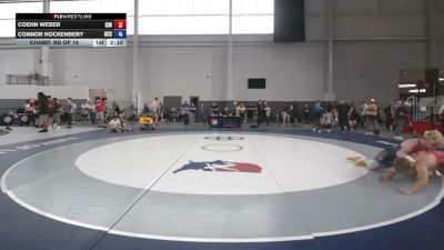 165 lbs Champ. Rd Of 16 - Coehn Weber, Izzy Style Wrestling vs Connor Hockenbery, Ohio Capitals Club