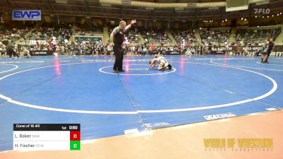 55 lbs Consi Of 16 #2 - Liam Baker, Savage House Wrestling Club vs Henry Fischer, CP Wrestling