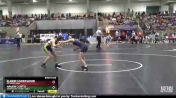 Girls 107 lbs Champ. Round 1 - Elinor Underwood, Seymour Girls vs Haven Curtis, Sequatchie County Girls