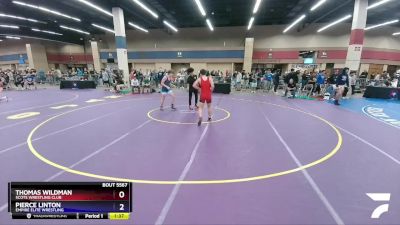 144 lbs Champ. Round 1 - Thomas Wildman, Scots Wrestling Club vs Pierce Linton, Empire Elite Wrestling