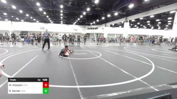 122 lbs Final - Matthew Klassen, Espana WC vs Russell Gerber, Grindhouse WC