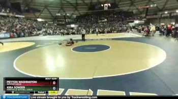 Champ. Round 2 - Kira Songer, Marysville Getchell (Girls) vs Peyton Washington, Decatur (Girls)