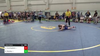 85-J lbs Consolation - Landen Cunningham, PA vs Silas Stanley, GA