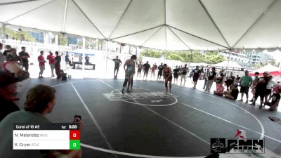 190 lbs Consi Of 16 #2 - Nathaniel Melendez, Reverence Grappling TC vs Kaden Cryer, Reverence Grappling TC